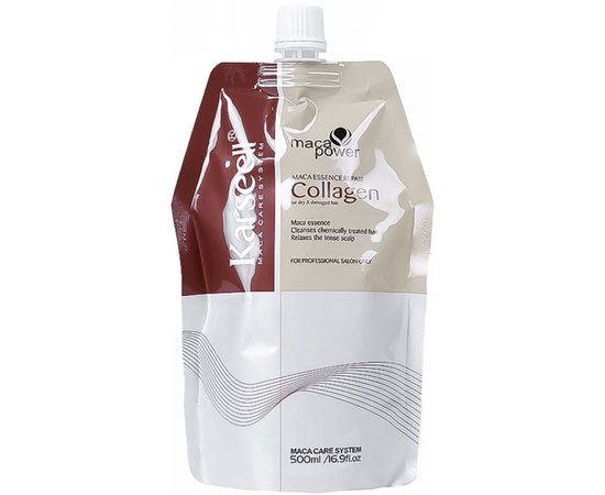 Маска для сухого та пошкодженого волосся Karseell Maca Essence Repair Collagen Hair Mask, 500 ml, фото 