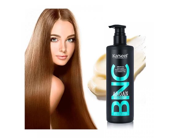 Кондиционер для распутывания волос Karseell BNC Argan Super Detangle Conditioner , 500 ml, изображение 3 Кондиционер для распутывания волос Karseell BNC Argan Super Detangle Conditioner , 500 ml, изображение 3