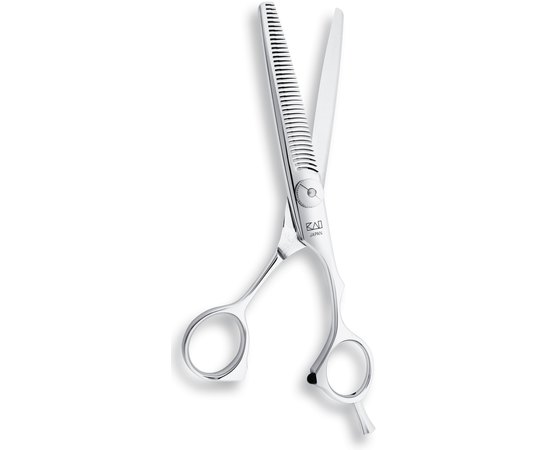 Ножницы парикмахерские филировочные Kasho Green KGRS-60 os T38, изображение 2