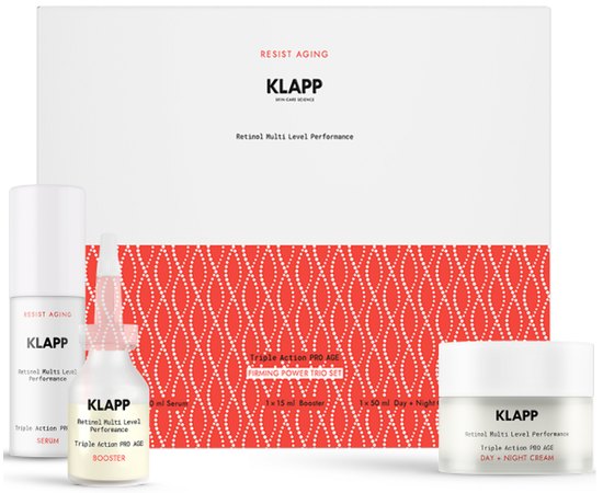 Набор Ретинол Проэйдж Klapp Retinol Pro Age Trio Set
