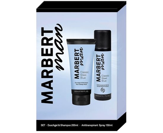 Мужской набор Marbert Man Classic Steel Blue Set