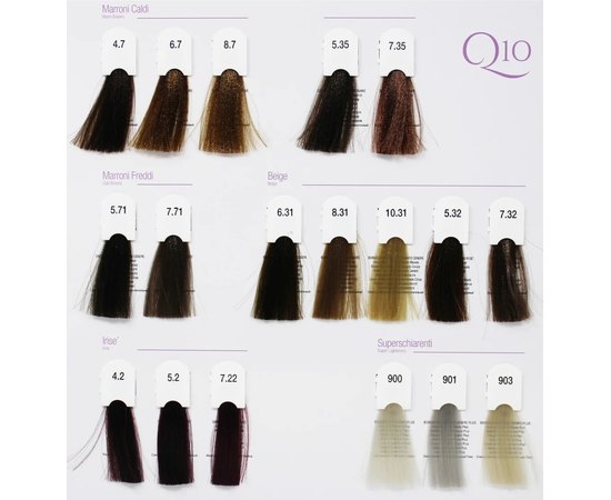 Крем-фарба безаміачна Professional Hairgenie Q10, 100 ml, фото _ab__is.image_number.default