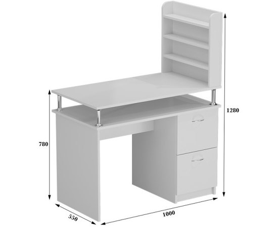 Маникюрный стол Ukrestet Стандарт 1, изображение 2
