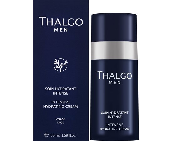 Увлажняющий крем Thalgo Men Force Marine Intensive Hydrating Cream, 50 ml, изображение 2