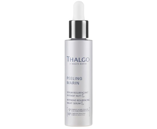 Интенсивная восстанавливающая ночная сыворотка Thalgo Peeling Marin Intensive Resurfacing Night Serum, 30 ml