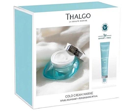 Набір Гавань розслаблення для cухої шкіри обличчя Thalgo Relipidiant Ritual Set, фото 