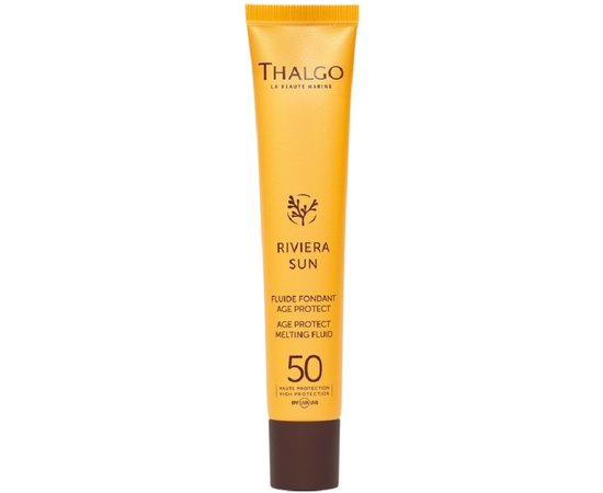 Омолаживающая тающая эмульсия Thalgo Riviera Sun Age Protect Melting Fluid SPF50, 50 ml