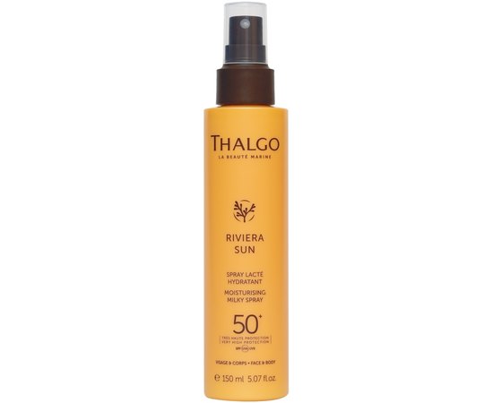 Увлажняющий спрей Молочный Thalgo Riviera Sun Moisturising Milky Spray SPF50+, 150 ml