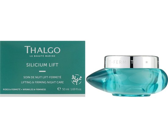 Ночной крем Лифтинг и укрепление Thalgo Silicium Lift Lifting & Firming Night Cream, 50 ml, изображение 4