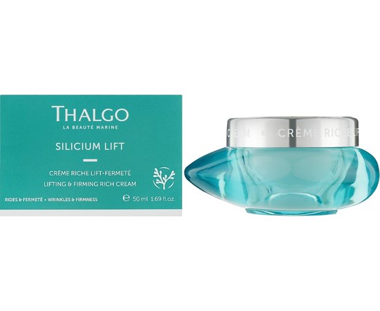 Интенсивный крем Лифтинг и укрепление Thalgo Silicium Lift Lifting & Firming Rich Cream, 50 ml, изображение 4