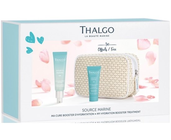Набор Мой уход для повышения уровня увлажнения Thalgo Source Marine Pouch Gift Set