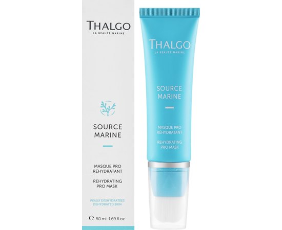 Увлажняющая Про маска Thalgo Source Marine Rehydrating Pro Mask, 50 ml, изображение 2