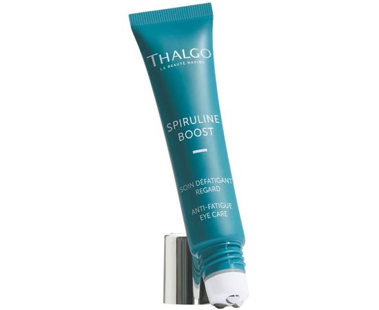 Гель проти втоми для контуру очей з роликами Thalgo Spiruline Boost Anti-Fatigue Eye Care, 15 ml, фото 