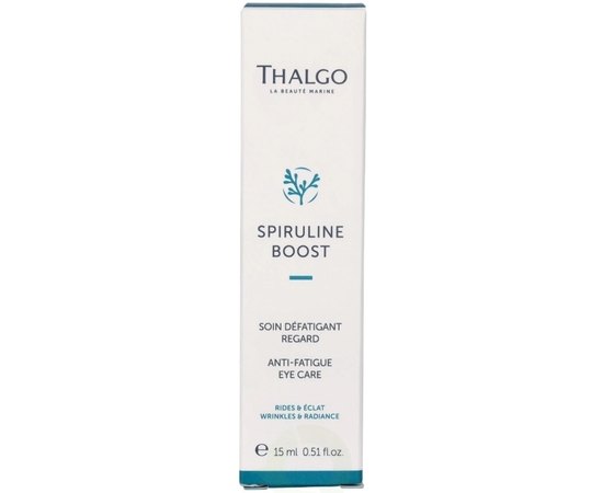 Гель против усталости для контура глаз с роликами Thalgo Spiruline Boost Anti-Fatigue Eye Care, 15 ml, изображение 3