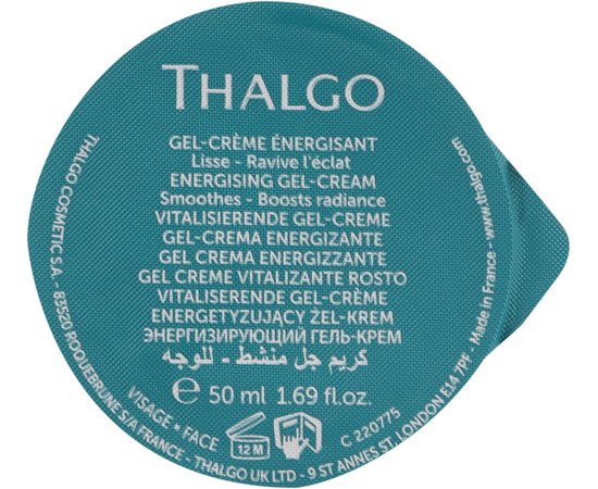 Енергетичний гель-крем Thalgo Spiruline Boost Anti-Pollution Gel-Cream, фото 
