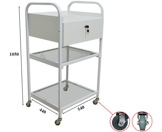 Тележка косметологическая Ukrestet UK-008, фото _ab__is.image_number.default