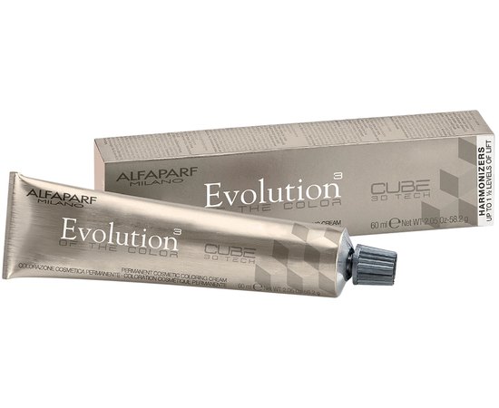 Фарба для волосся Alfaparf Milano Evolution Of The Color Cube 3D Tech Metallic Silver, 60 ml, фото 