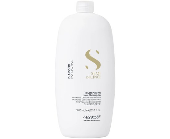 Шампунь для блиску волосся з мікрокристалами Alfaparf Milano Semi Di Lino Diamond Illuminating Shampoo, фото _ab__is.image_number.default