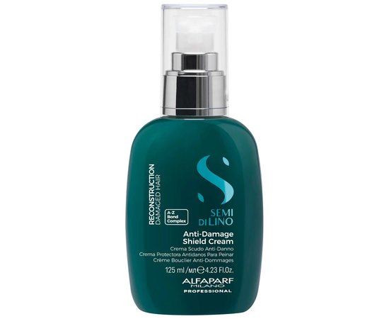 Крем для восстановления волос Alfaparf Milano Semi Di Lino Reconstruction Anti-Damage Shield Cream, 125 ml