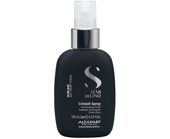 Кристали-спрей для блиску волосся Alfaparf Milano Semi Di Lino Sublime Illuminating Cristalli Spray, 125 ml