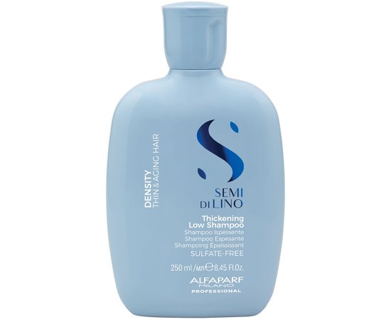 Шампунь для щільності волосся Alfaparf Milano Semi Di Lino Thickening Shampoo, фото 