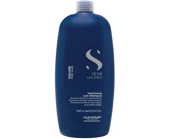 Шампунь для объема волос Alfaparf Milano Semi Di Lino Volume Volumizing Low Shampoo, изображение 2