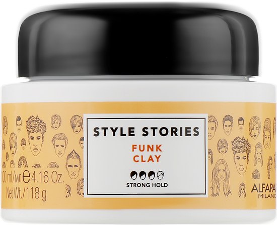 Глина для укладки волос Alfaparf Milano Style Stories Funk Clay, 100 ml