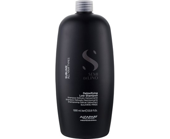 Детокс шампунь Alfaparf Milano Semi Di Lino Sublime Detoxifying Low Shampoo, изображение 2