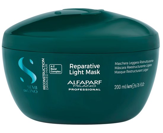 Маска для восстановления тонких волос Alfaparf Milano Semi Di Lino Reconstruction Reparative Light Mask