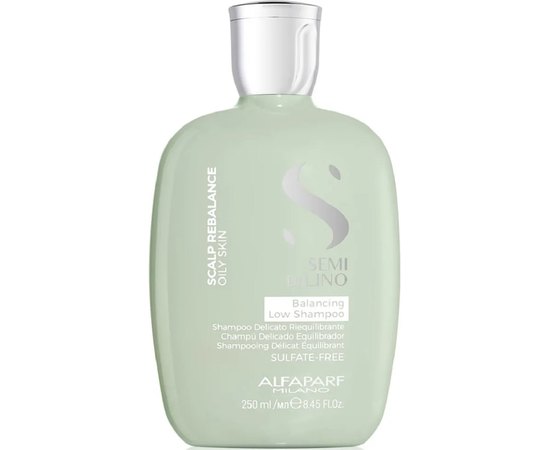 Шампунь для жирной кожи головы Alfaparf Semi Di Lino Scalp Rebalance Balancing Low Shampoo