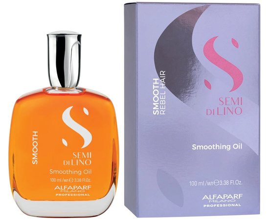 Олія для волосся Alfaparf Milano Semi Di Lino Smooth Oil, 100 ml, фото _ab__is.image_number.default