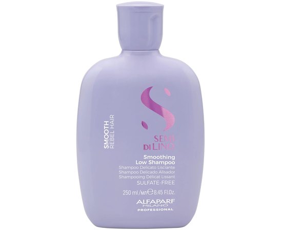 Шампунь для розгладжування волосся Alfaparf Semi Di Lino Smooth Smoothing Shampoo, фото 