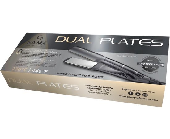 Професійний випрямляч GA.MA Iron X-Wide PTC On/Off Dual Plates GI3034, фото _ab__is.image_number.default