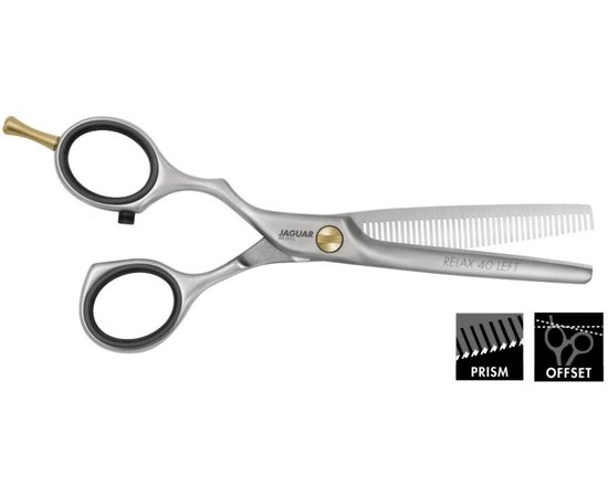Ножницы филировочные для левши Jaguar Pre Style Relax Left J-839525 5,25", изображение 2