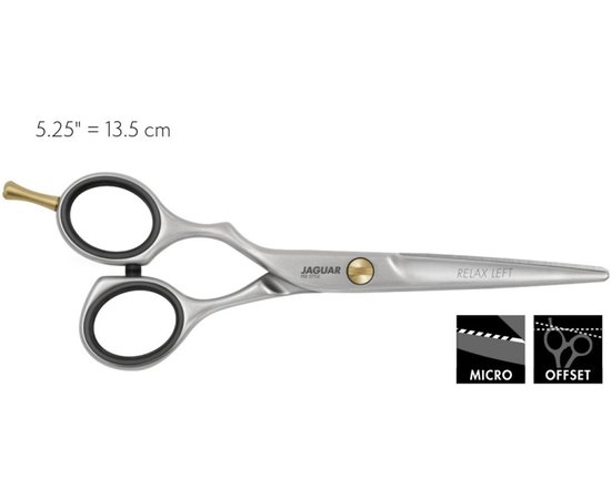 Ножиці перукарські Jaguar Pre Style Relax Left 5,25", фото _ab__is.image_number.default Ножиці перукарські Jaguar Pre Style Relax Left 5,25", фото _ab__is.image_number.default