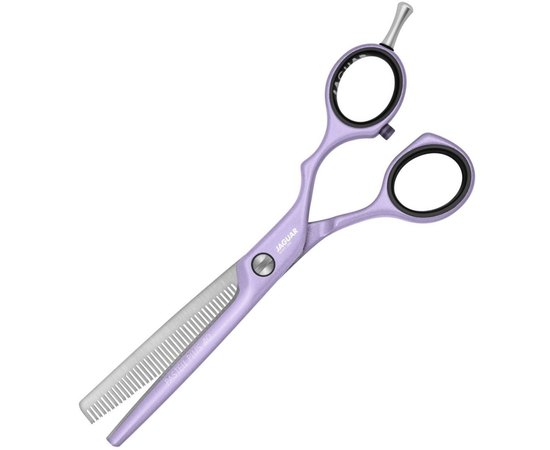Філірувальні ножиці Jaguar White Line Pastell Plus Lavender Offset 5,5", фото 