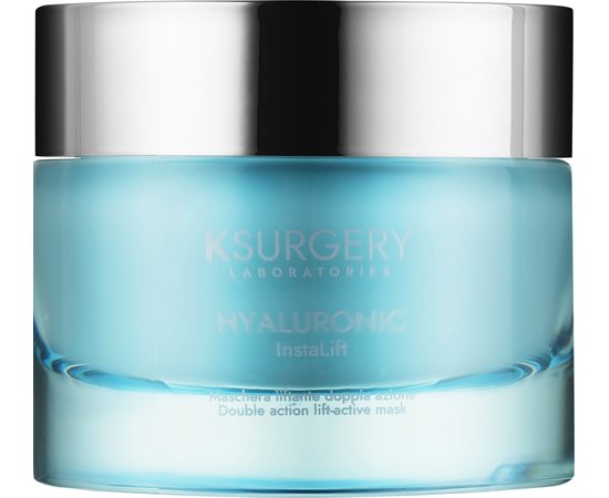 Активная маска для лифтинга двойного действия KSurgery Hyaluronic InstaLift Double Action Lift Active Mask, 50 ml