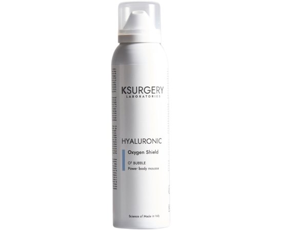 Кислородная пенка для очищения кожи KSurgery Hyaluronic Oxygen Shield O2 Bubble Power Body Mousse, 150 ml