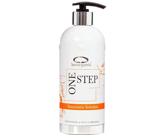 Нанопластика, аминокислотное выпрямление волос Kerarganic One Step