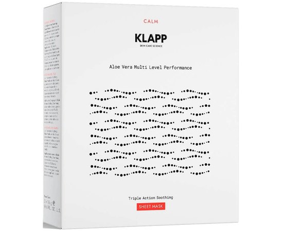 Маска флісова Алое вера Klapp Aloe Vera Soothing Sheet Mask, фото _ab__is.image_number.default
