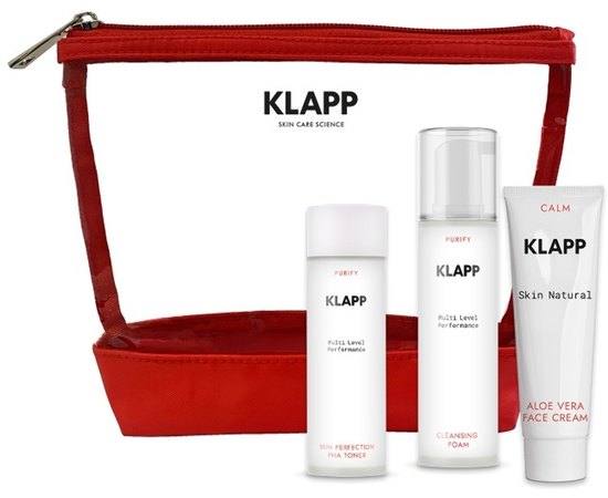 Набір для подорожей Алое Віра Klapp Aloe Vera Travel Set, фото 