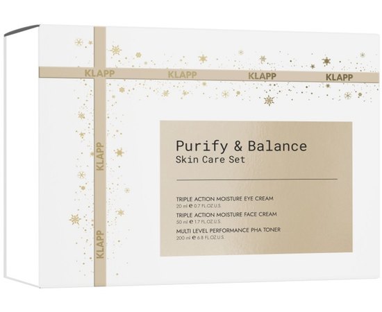 Набор Очищение и увлажнение Klapp Purify & Balance Skin Care Set, изображение 2