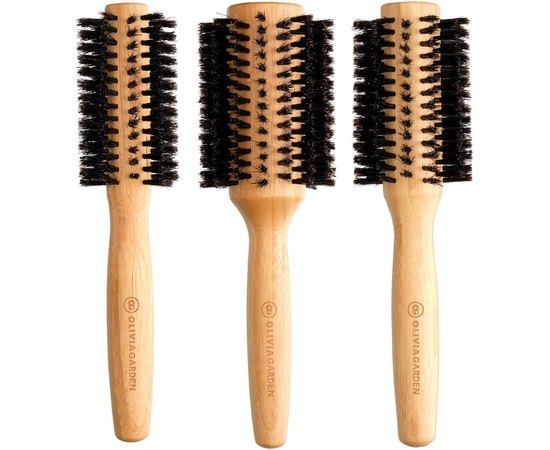 Брашинг бамбуковий Olivia Garden Bamboo Touch Blowout Boar, фото 