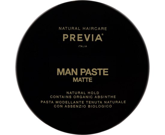 Паста натуральной фиксации с матовым эффектом Previa Man Paste, 100 ml