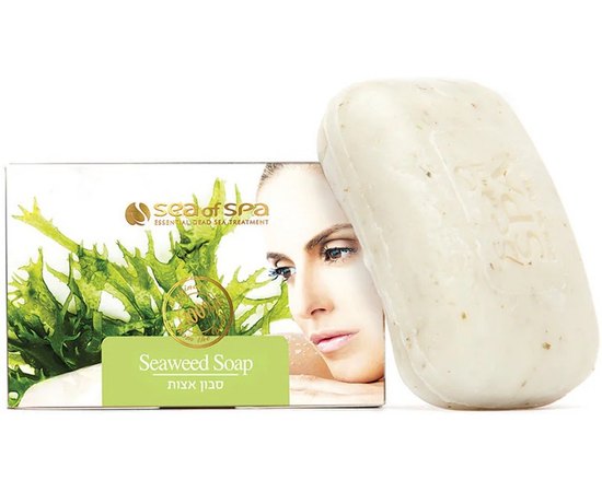 Мыло антицеллюлитное Sea of Spa Anti Cellulite Dead Sea Seaweed Soap, 125 g