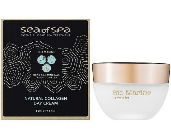 Натуральный коллагеновый дневной крем для сухой кожи Sea of Spa Bio Marine Natural Collagen Day Cream for Dry Skin, 50 ml