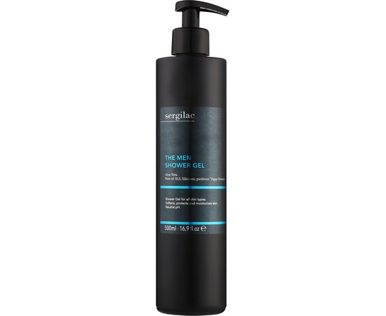 Гель для душу для чоловіків Sergilac The Men Shower Gel, 500 ml, фото 