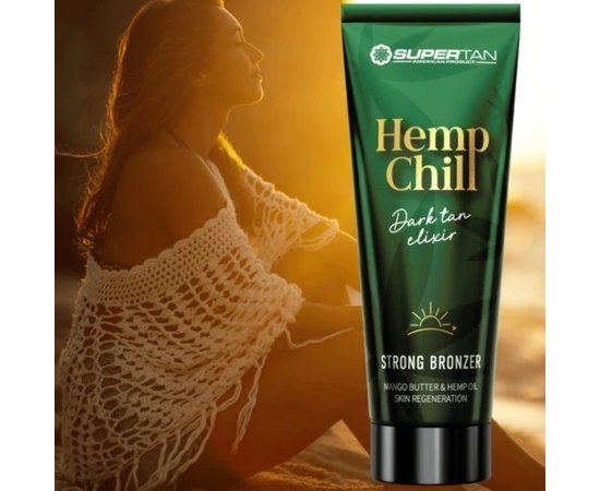Сильний бронзер з маслом манго та олією конопель SuperTan Hemp Chill, 200 ml, фото _ab__is.image_number.default