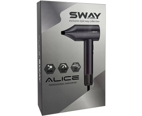 Профессиональный фен Sway Alice 115 6002, 1400 W, изображение 8
