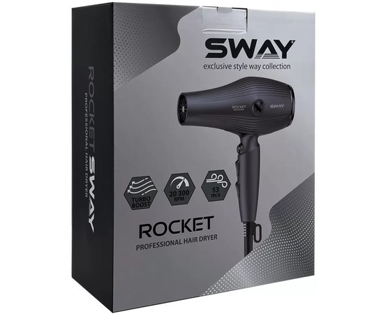 Професійний фен Sway Rocket 115 6006, 2200 W, фото _ab__is.image_number.default